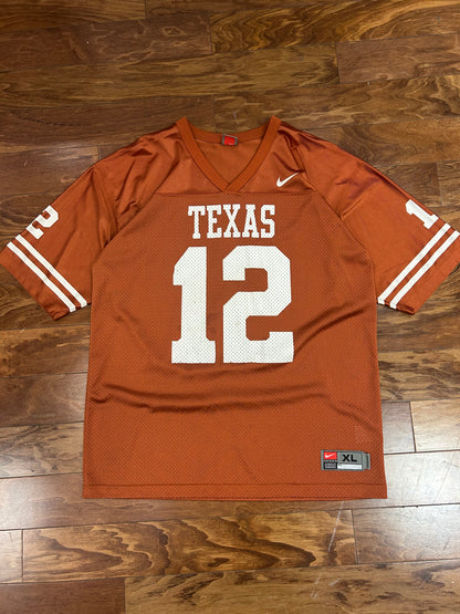 2007 Texas Colt McCoy #12 Vintage Nike College Jersey (XL)
