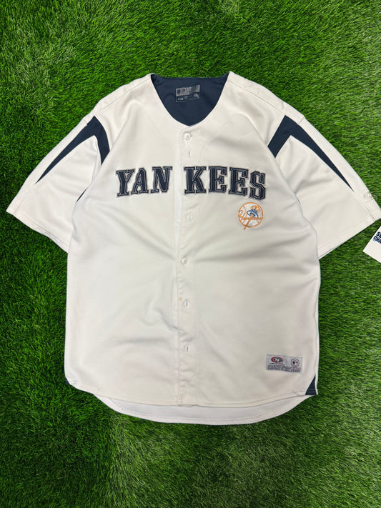 00s New York Yankees True Fan Away MLB Jersey (XL)