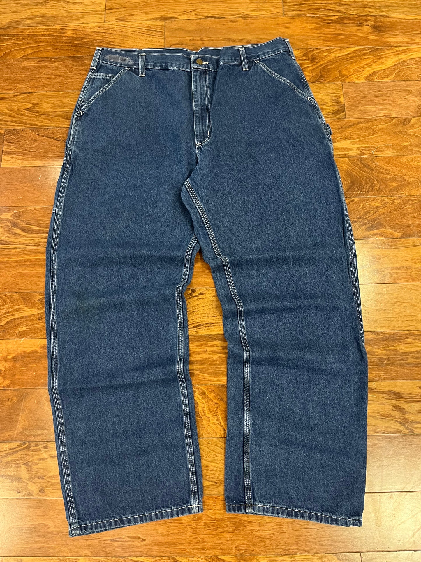2015 Carhartt Dark Carpenter Jeans (40 x 32)