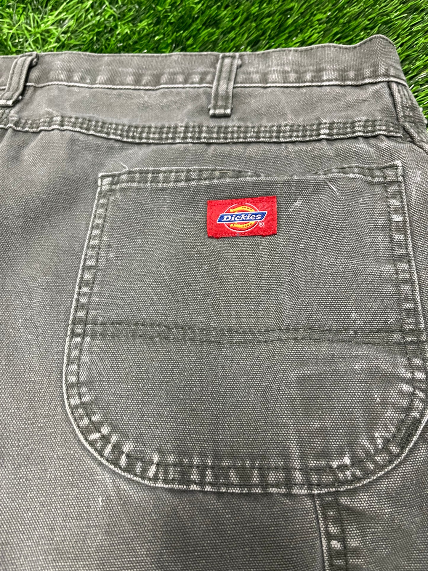 00s Dickies Olive Carpenter Workwear Pants (38 x 30)