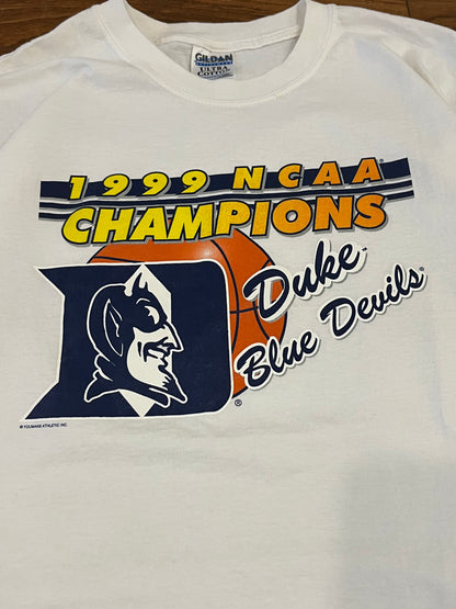 1999 Duke Blue Devils NCAA Champs Tee (XL)
