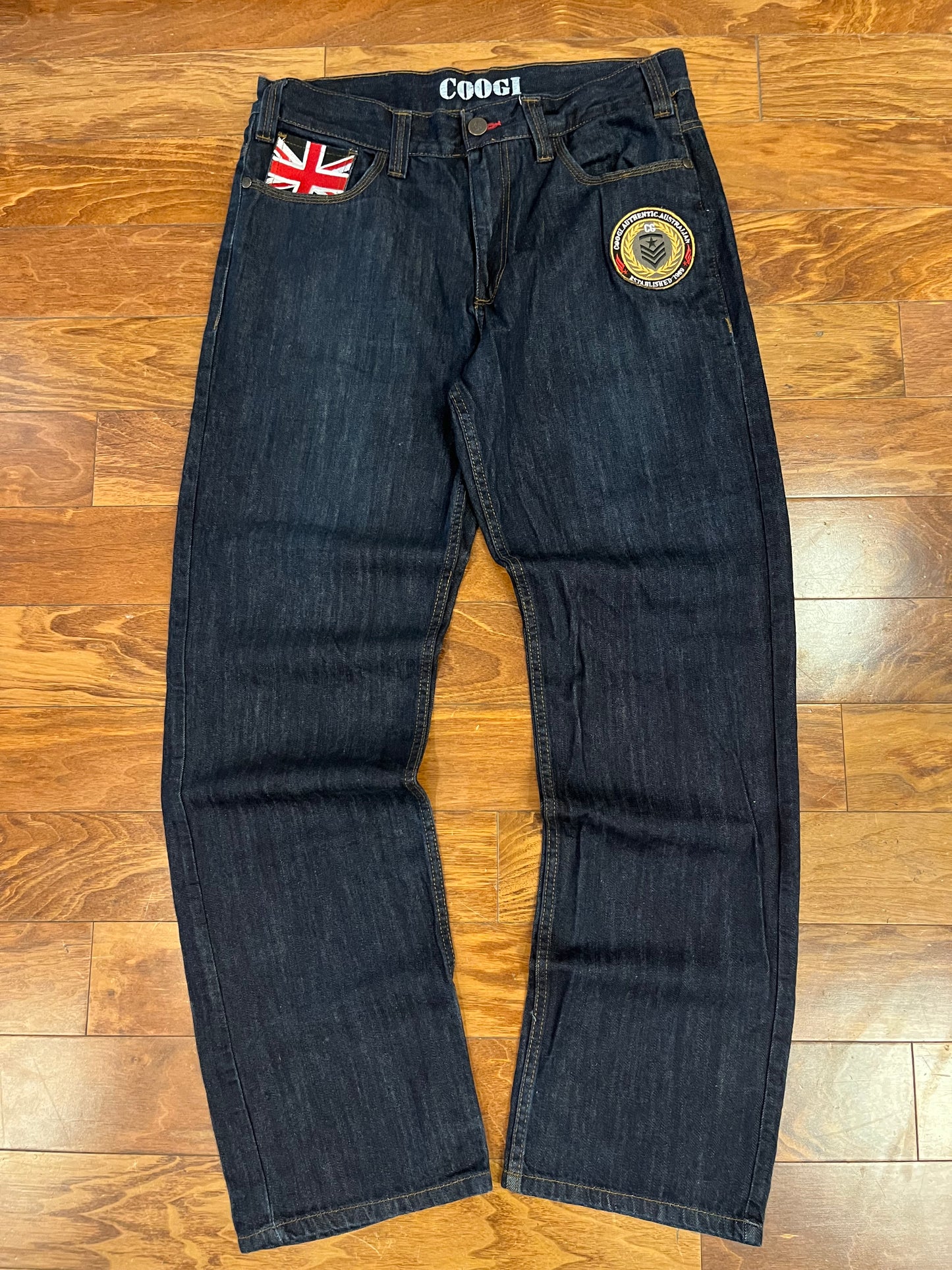 00s Coogi Embrodiered Eagle Jeans (36x34)