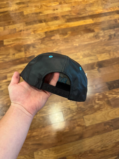 90s Carolina Panthers Spell Out Leather Hat (OS)
