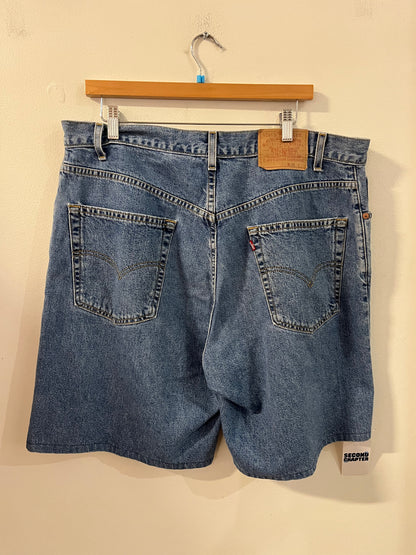 1998 Levi's Baggy Fit Jean Shorts (38)