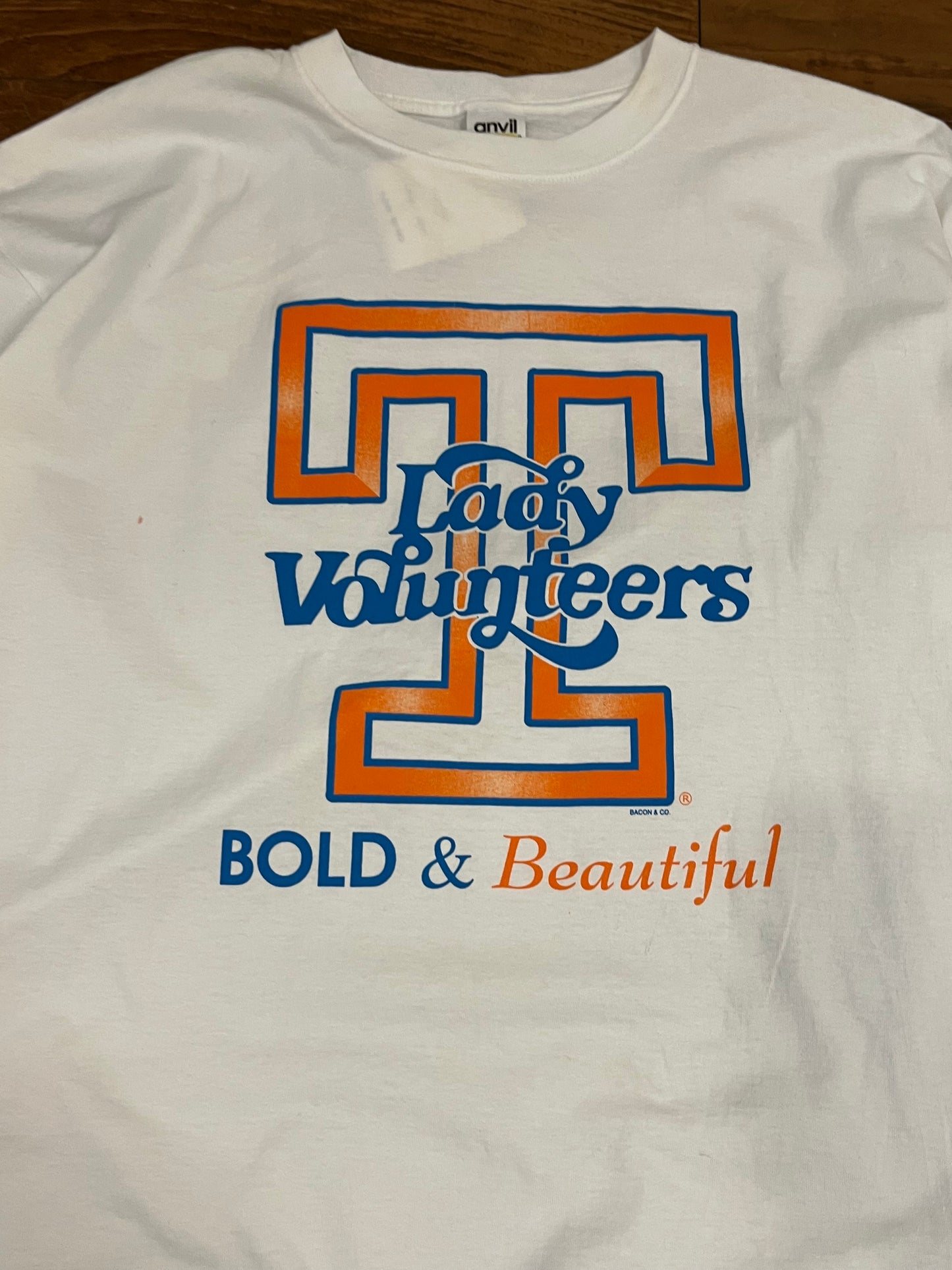 90s Tennessee Lady Vols Bold & Beauty Vintage Tee (XL)