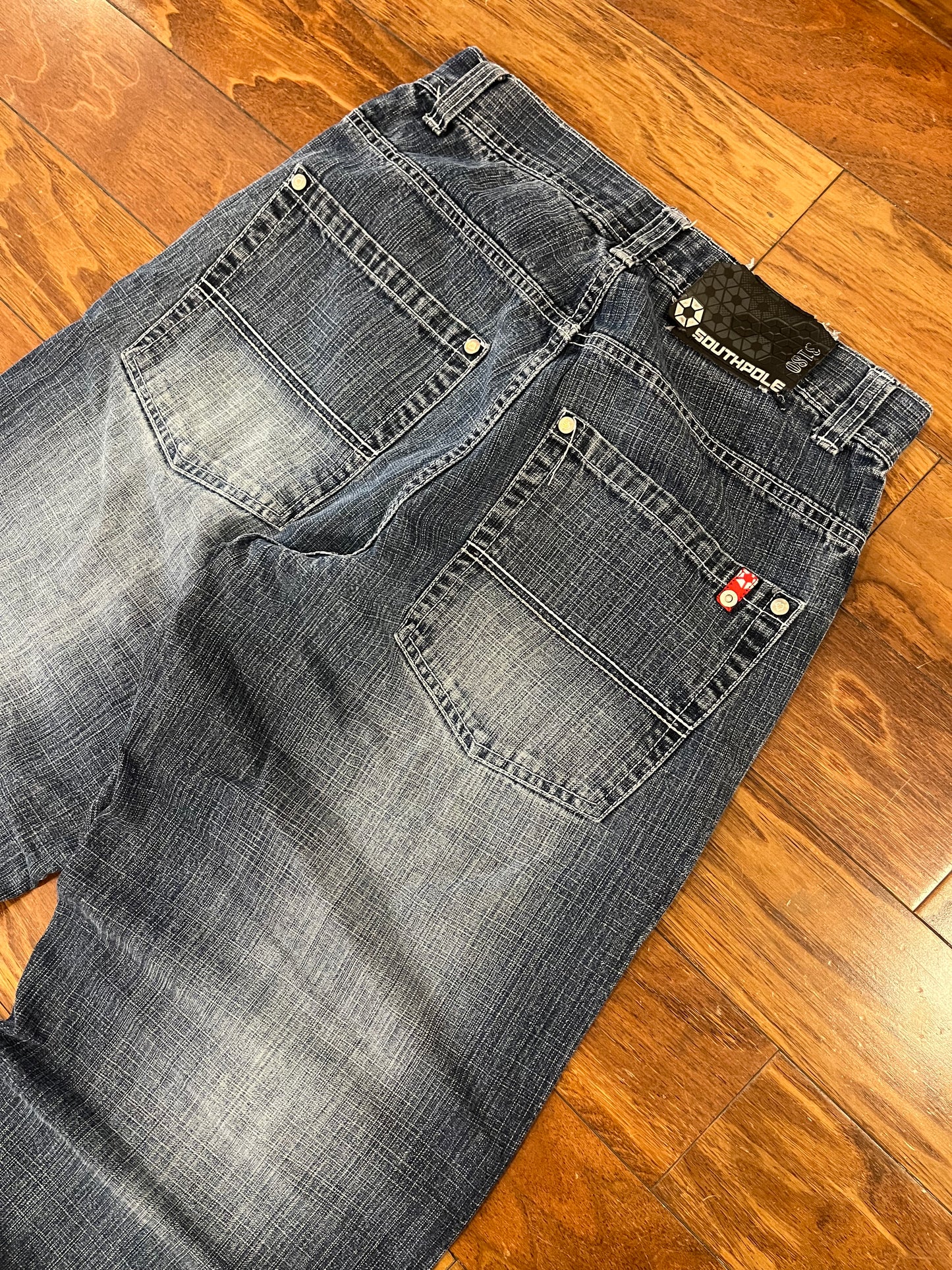 00s South Pole Red Tab Baggy Jeans (30)