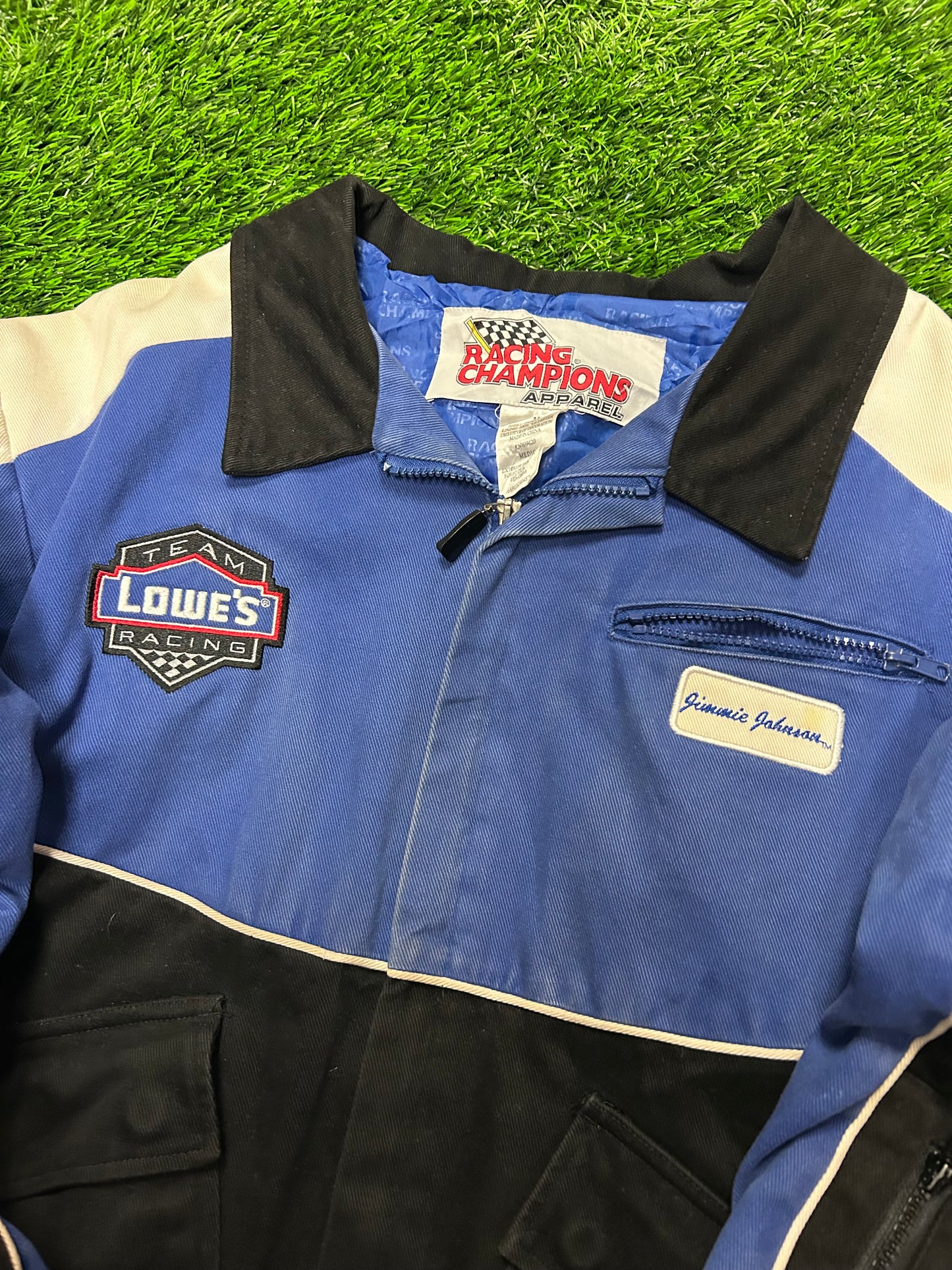 00s Jimmie Johnson Lowe's Racing Team Nascar Jacket (M)