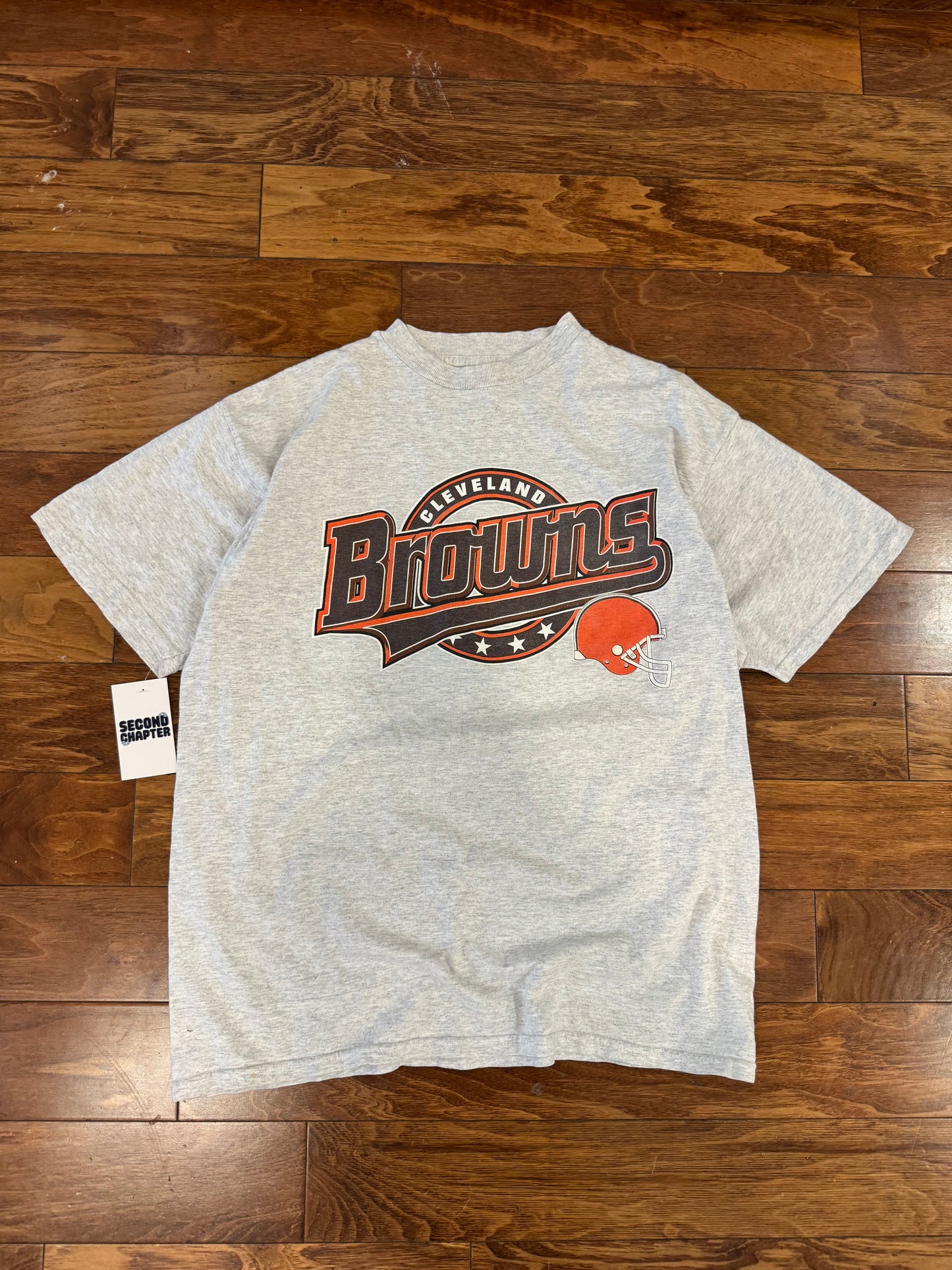 90s Cleveland Browns Logo 7 Tee (XL)