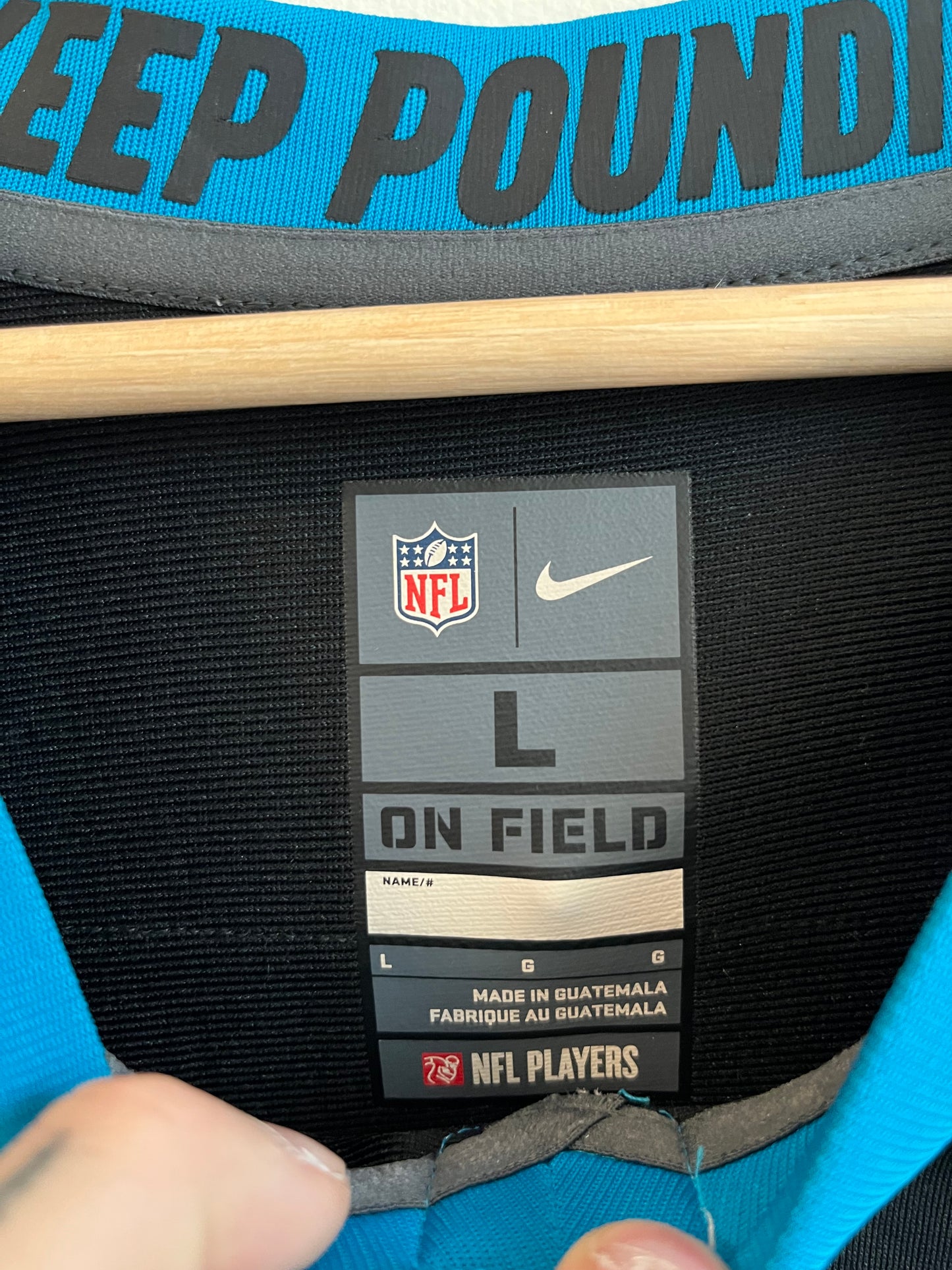2010s Carolina Panthers Luke Kuechly Nike Home Jersey (L)