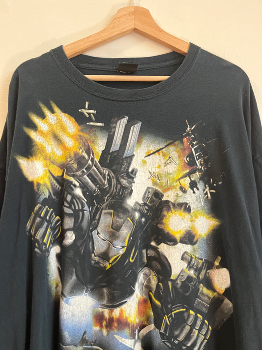 00s War Machine Iron Man Marvel Graphic Tee (XL)