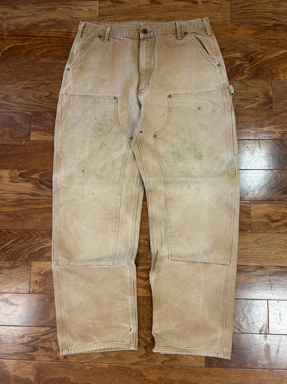 Carhartt Faded Double Knee Pants (36 x 32)