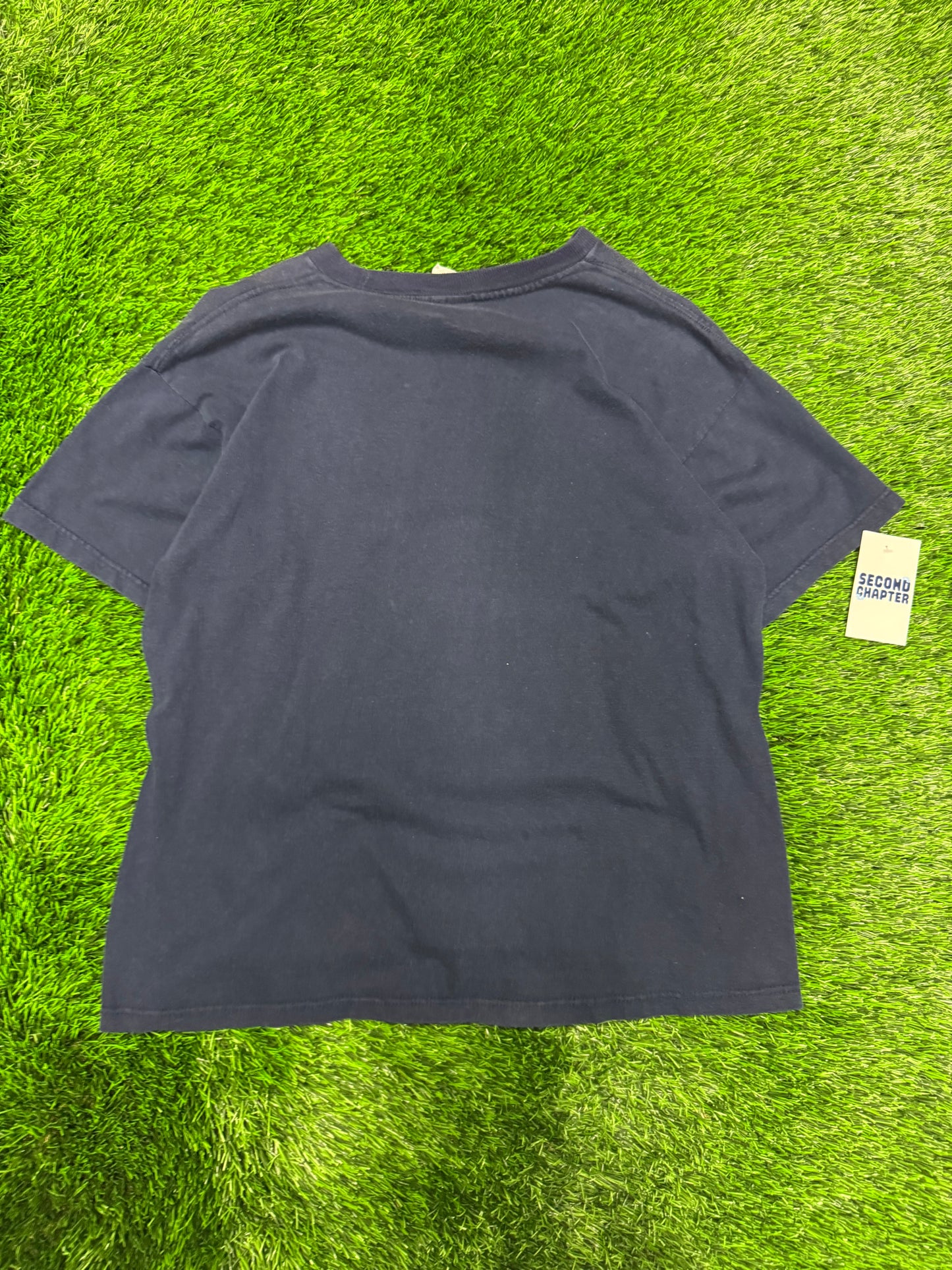 90s Denver Nuggets Vintage Spell Out Competitor Tee (L)