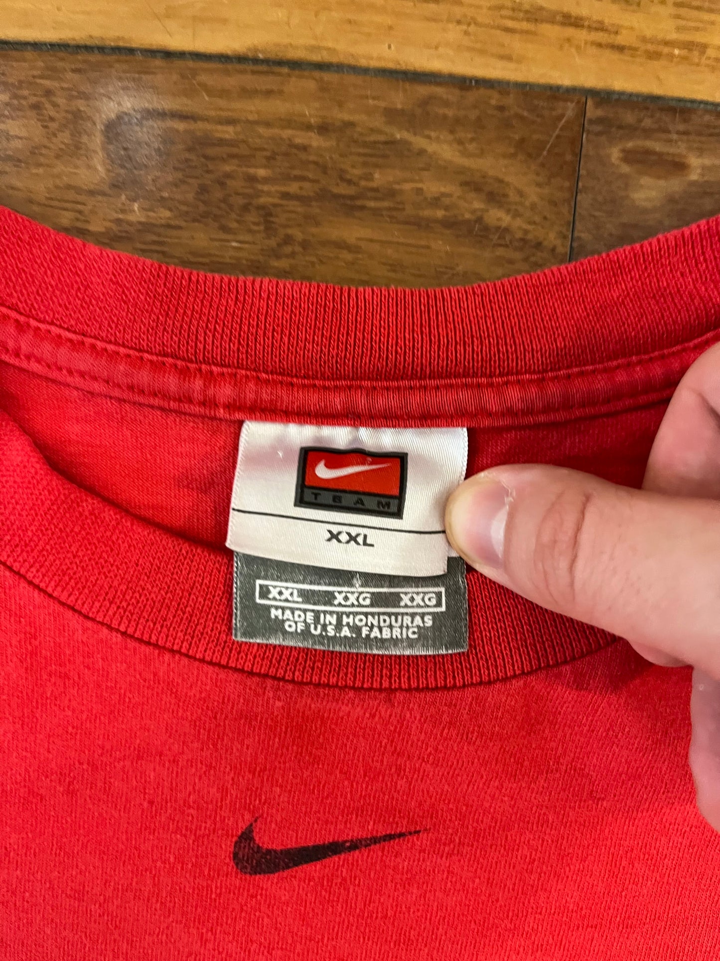 00a Georgia Nike Spell Out Tee (XXL)
