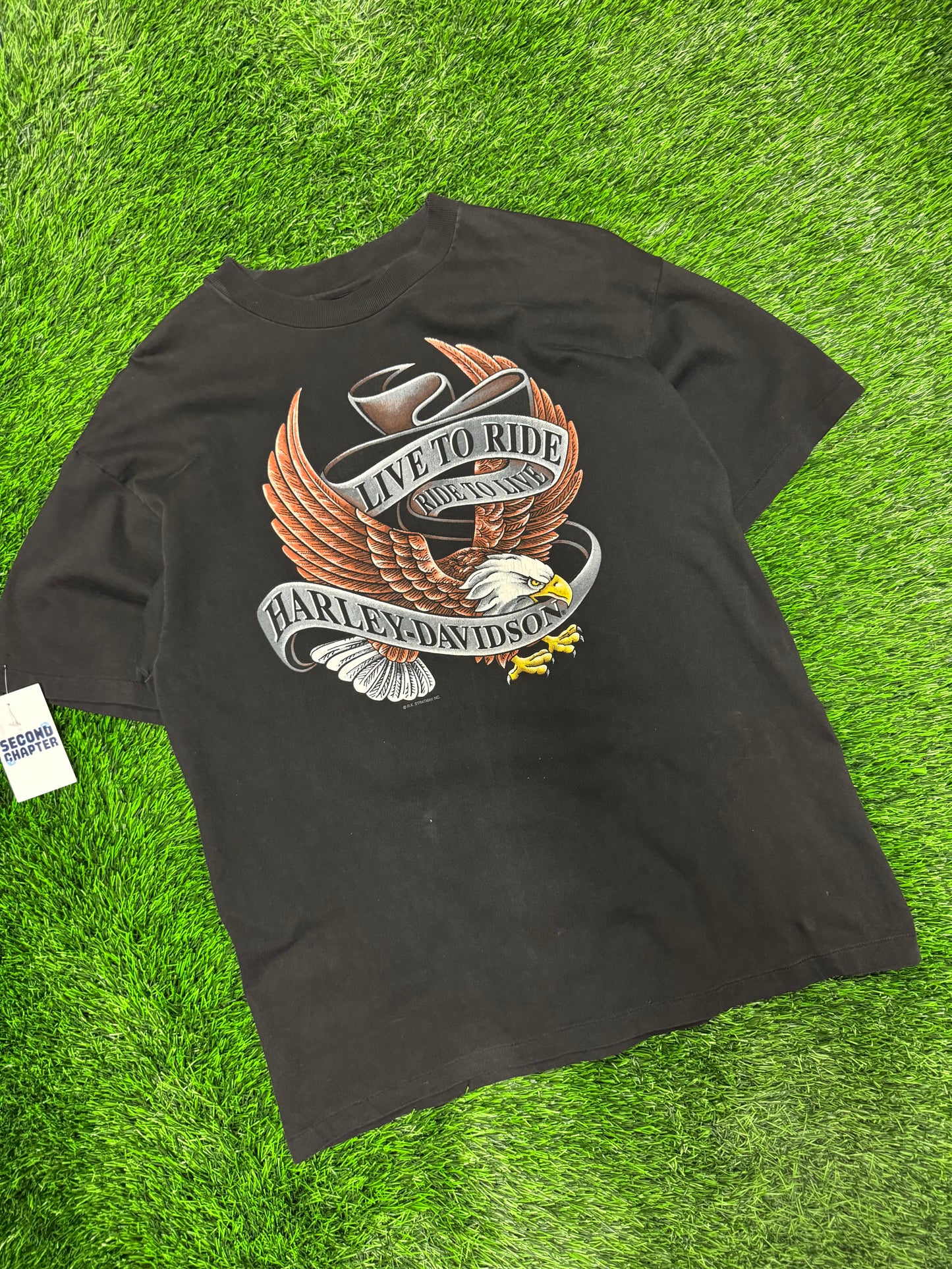 1992 Harley Davidson Michaels Santa Rosa, California Tee (L)