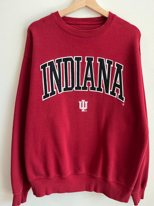 00s Indiana J America Maroon Crewneck (XL)