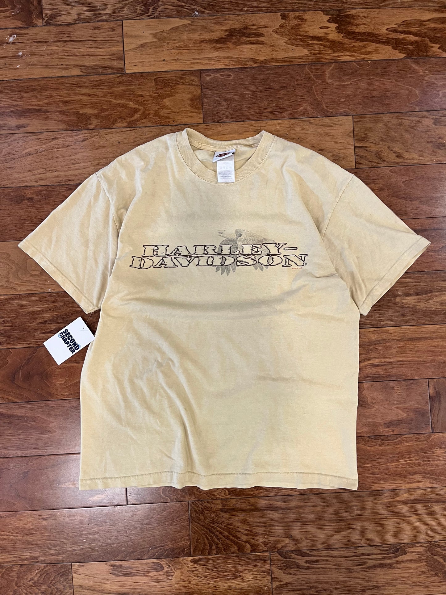 2000 Harley North Shore Yellow Tee (XXL)
