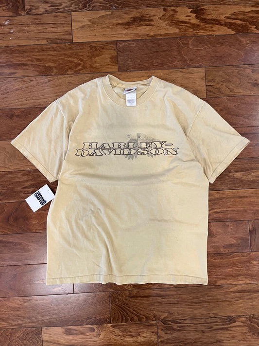 2000 Harley North Shore Yellow Tee (XXL)