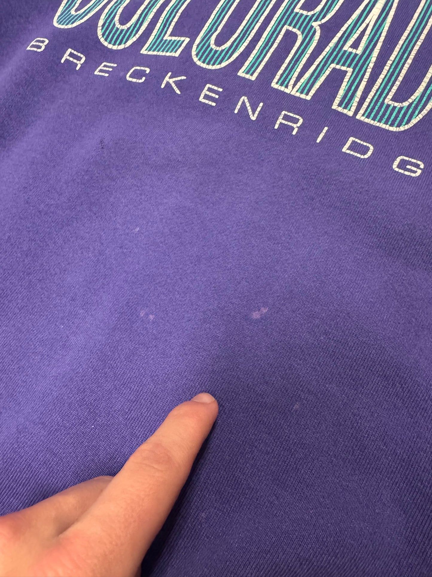 90s Colorado Breckenridge Vintage Ski Resort Crewneck (XL)