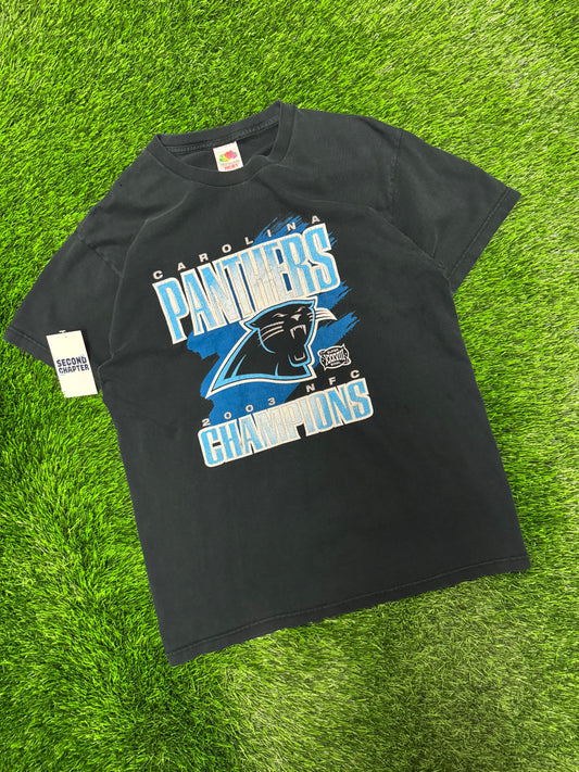2003 Carolina Panthers NFC Champions Graphic Vintage Tee (L)