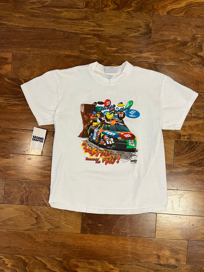 00s Elliot Sadler M&Ms Racing Team Nascar Tee (Youth XL)