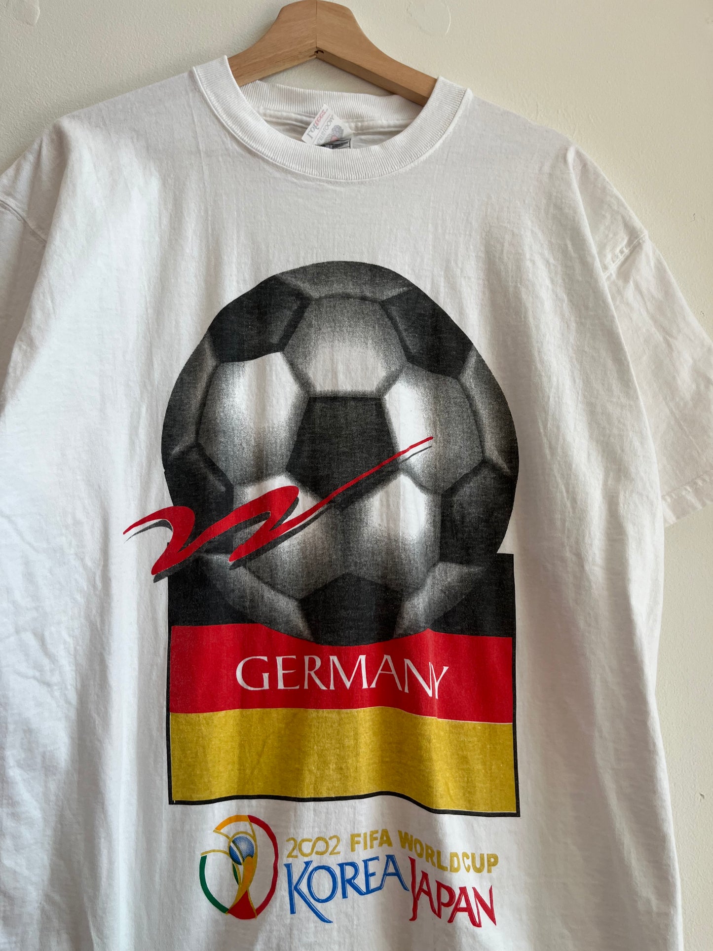 2002 Germany Soccer Vintage World Cup Tee (XL)