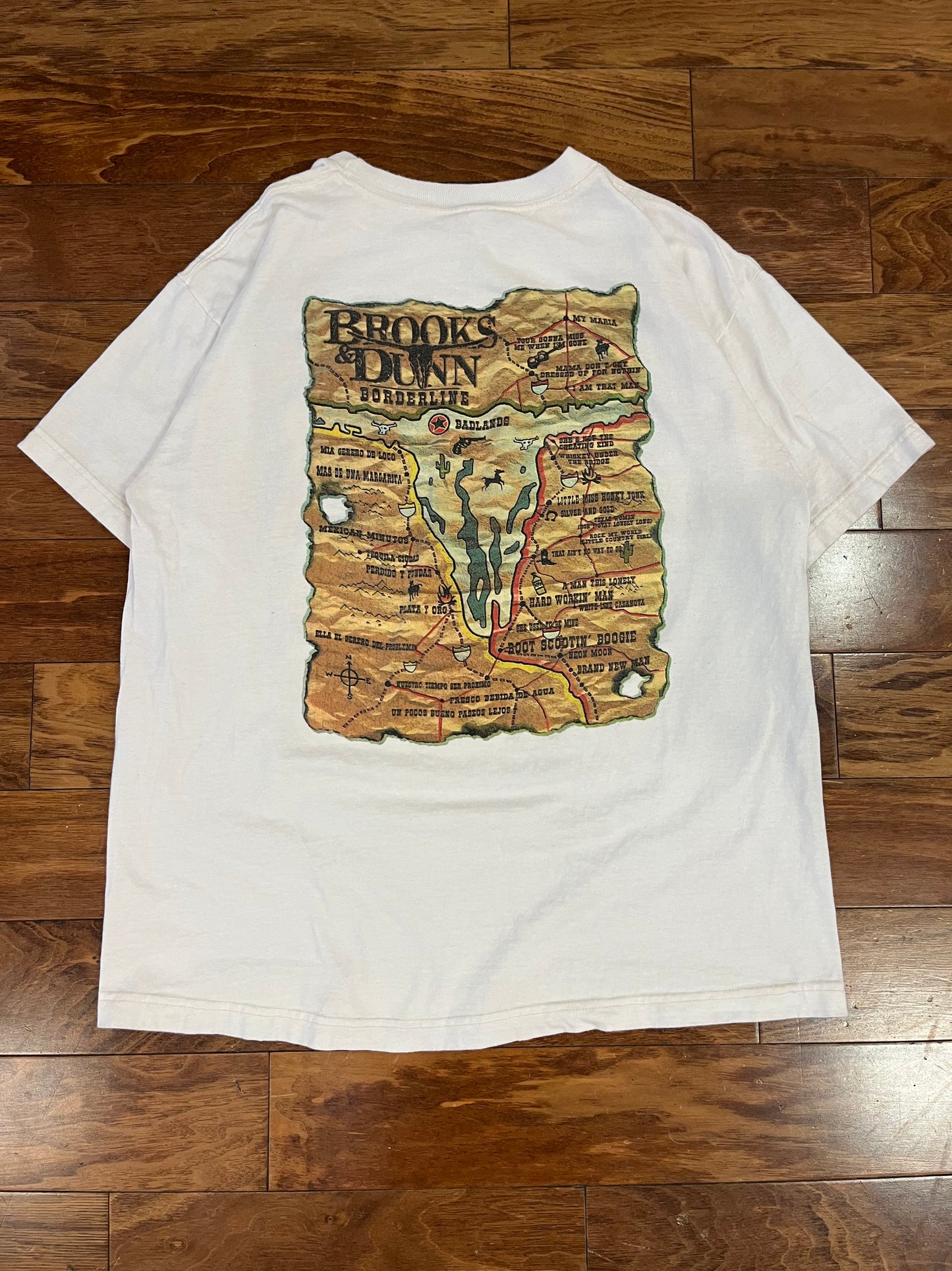 00s Brooks & Dunn Country Music Tour Tee (XL)