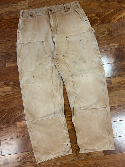 Carhartt Faded Double Knee Pants (36 x 32)
