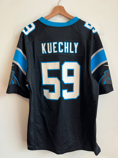 2010s Carolina Panthers Luke Kuechly Nike Home Jersey (L)
