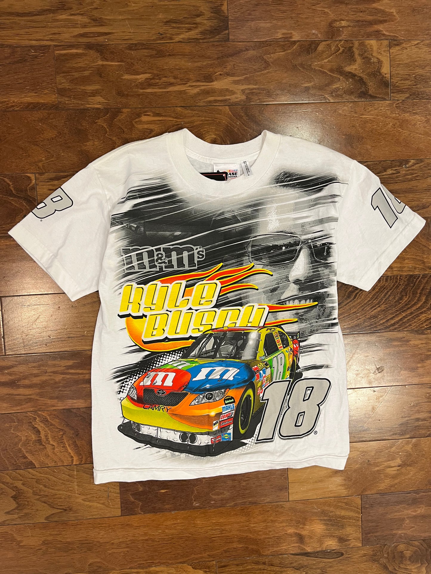 2008 Nascar Kyle Bush M&M AOP Tee (Youth M)