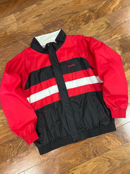 90s Spalding Vintage Striped Windbreaker (XL)