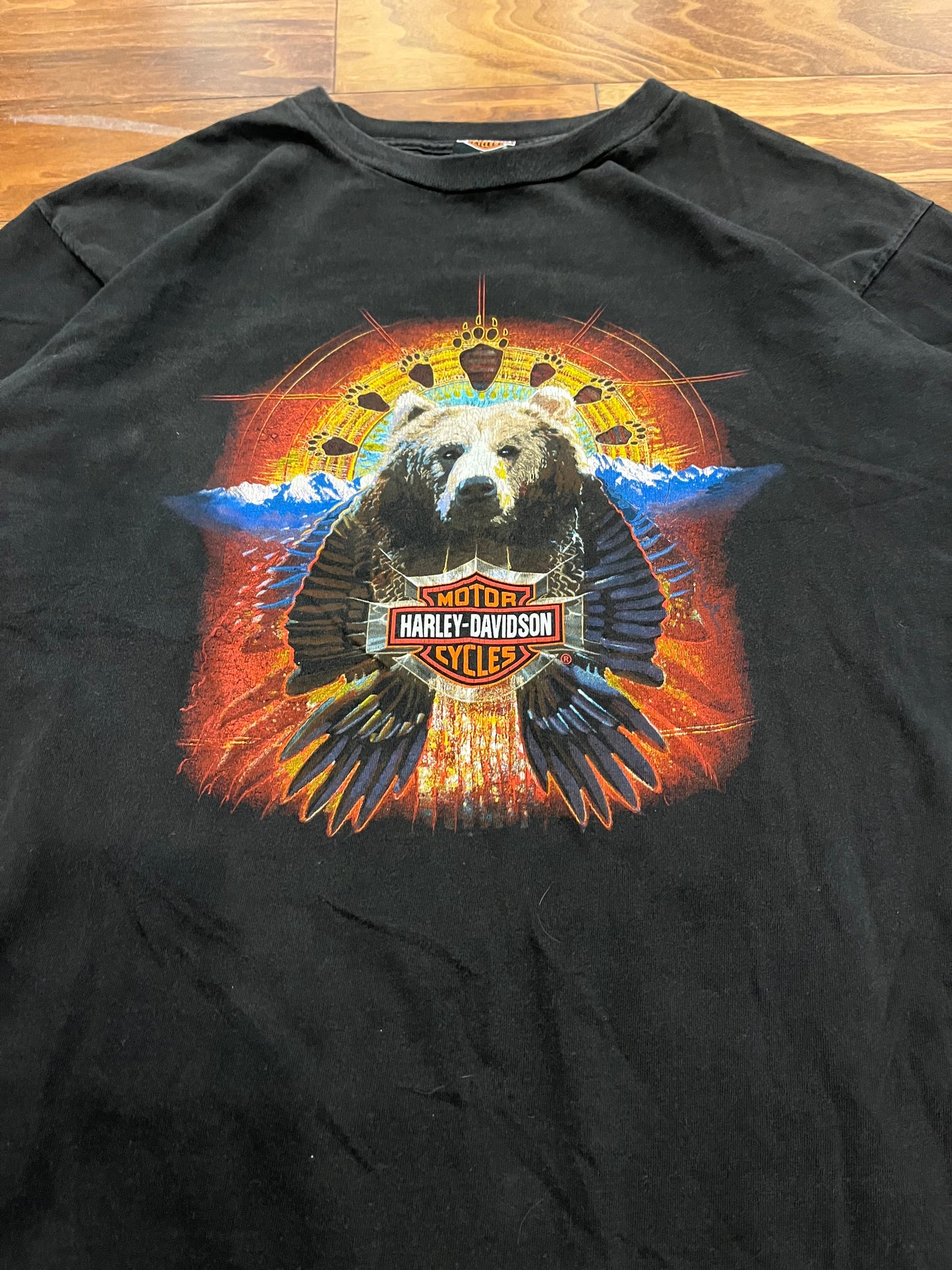 00s Harley Davidson Vintage Nature Atlanta Tee (XL)