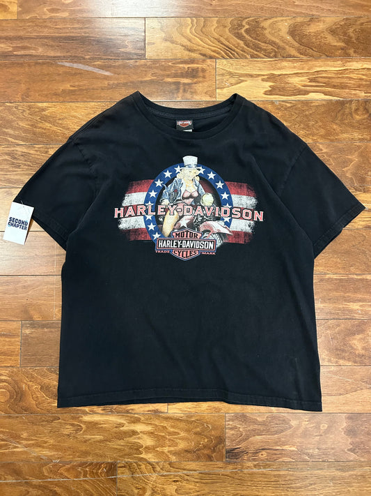 2014 Harley Davidson USA Pinup Girl Tee (XL)