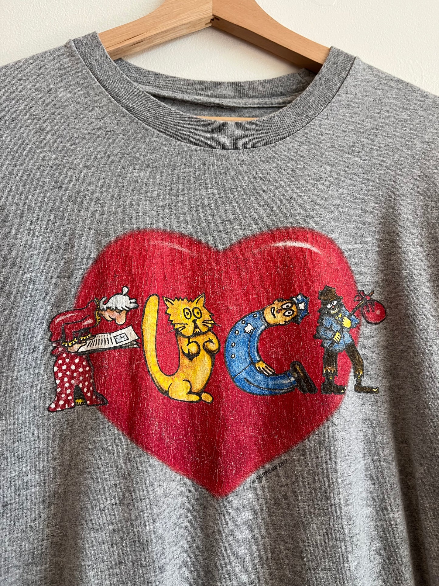 2017 Supreme "FUCK" Graphic Tee (L)