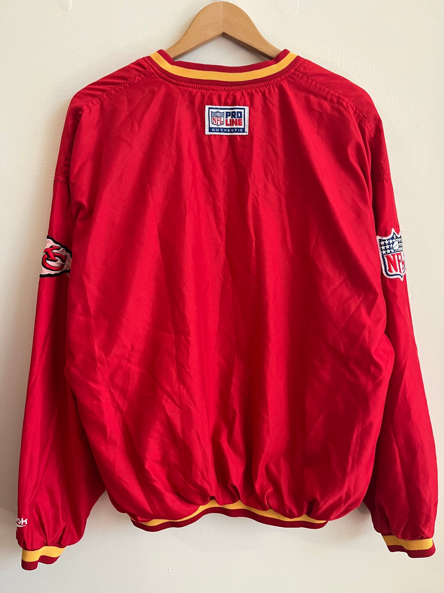 90s Kansas City Chiefs Vintage Reebok Windbreaker (XL)