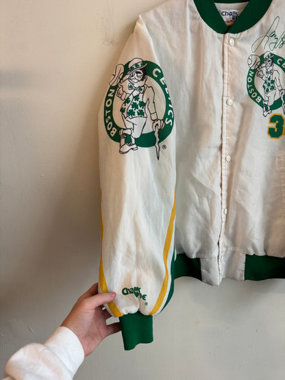90s Larry Bird Boston Celtics Vintage Fanimation Jacket (M)