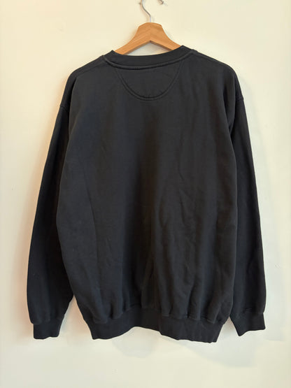 00s Oakland Raiders NFL Spell Out Crewneck (L)