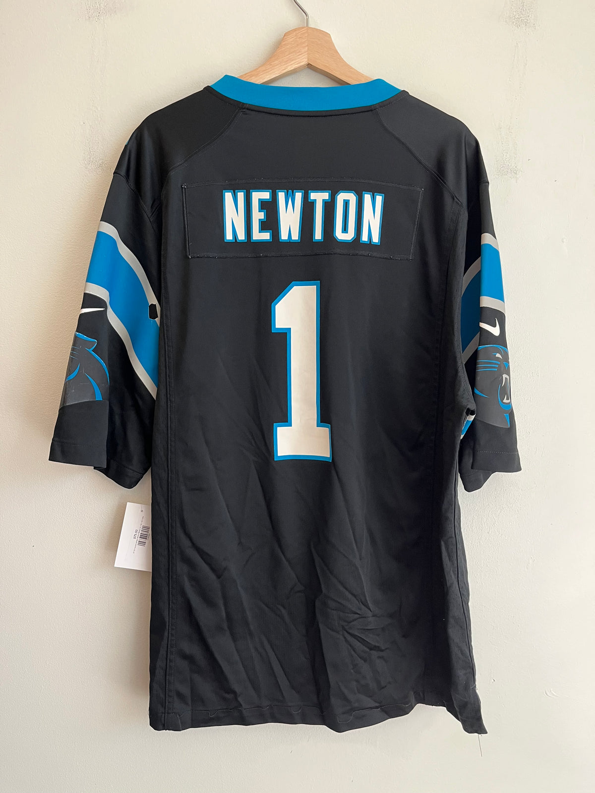 2010s Carolina Panthers Cam Newton Nike Home Jersey (XL)