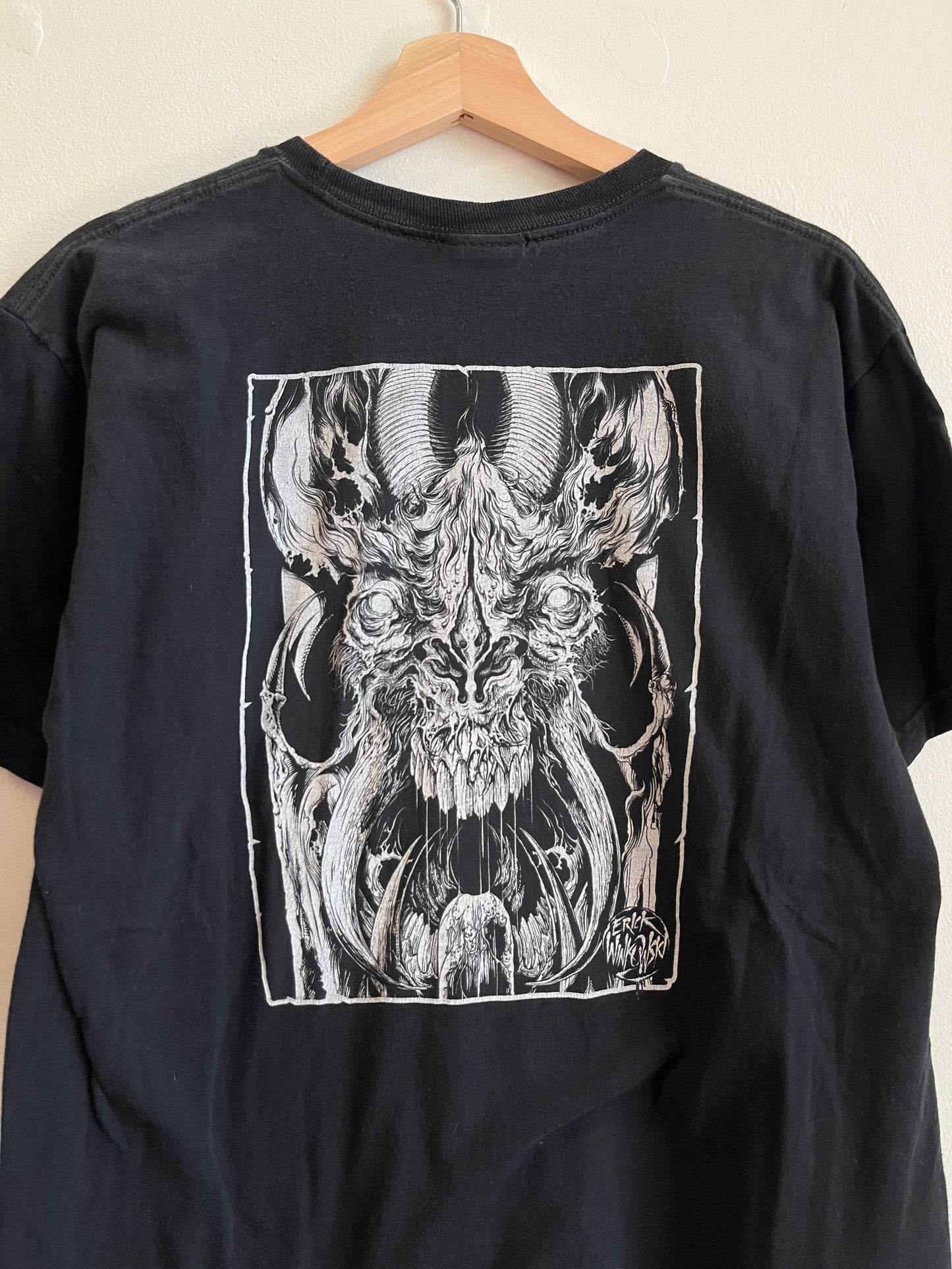 00s Santa Cruz NHS Winkowski Primeval Skate Tee (M)