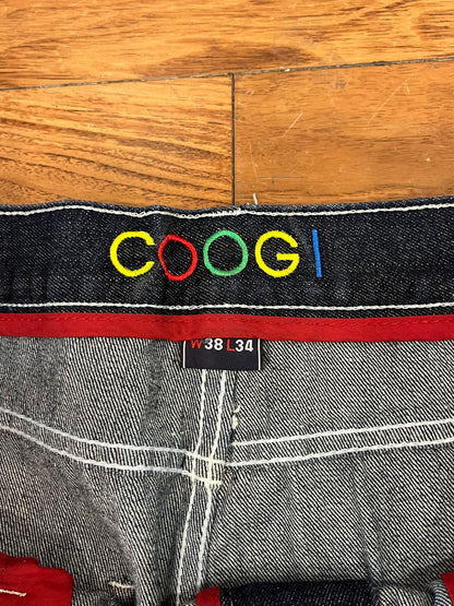 00s Coogi Egyptian Embroidered Jeans (38 x 34)