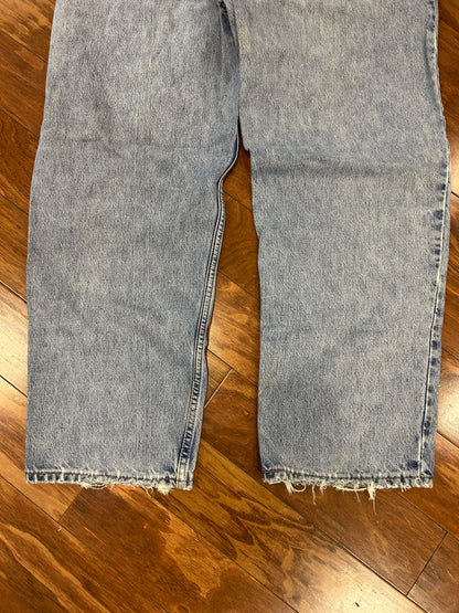 2003 Levi's 550 Faded Blue Jeans (42 x 30)