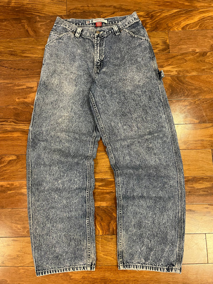 00s Sonoma Acid Wash Baggy Jeans (30x30)
