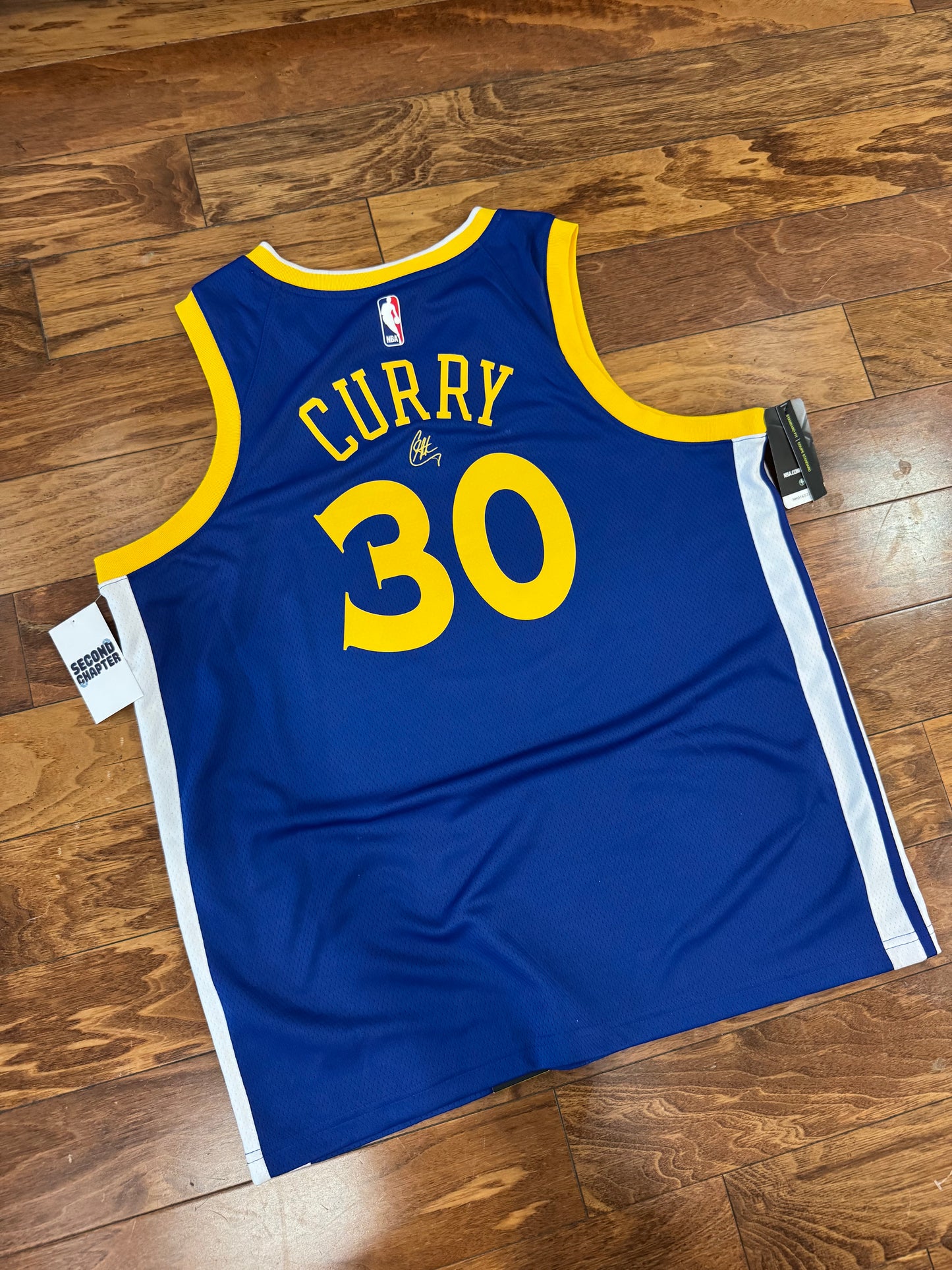 2019 Steph Curry Golden State Warriors Deadstock Jersey (XL)