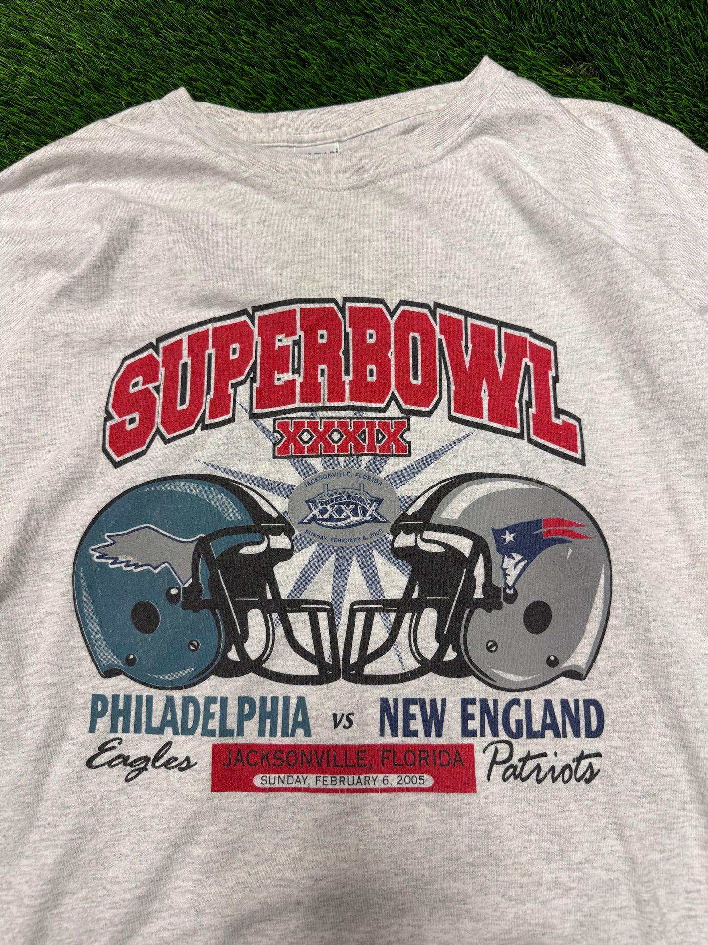 2005 Eagles v Patriots NFL Super Bowl (XXL)