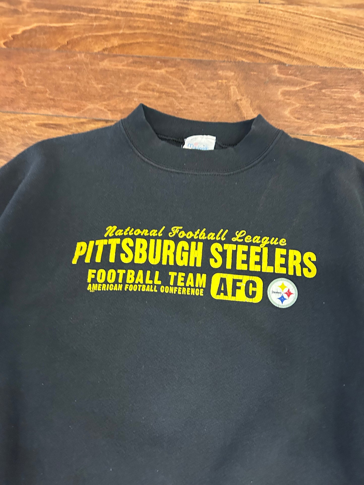 00s Pittsburgh Steelers Majestic Crewneck (L)