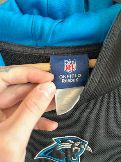 00s Carolina Panthers Reebok Athletic Hoodie (L)
