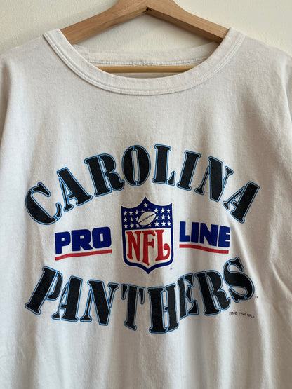 1994 Carolina Panthers White Pro Line Champion Tee (L)