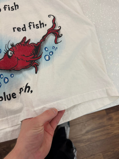 1990s Dr. Suess Fish Women's Tee (M)