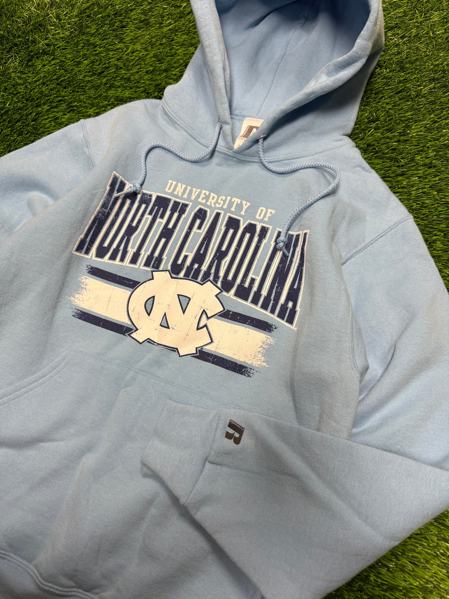 00s University Of North Carolina (UNC) Russell Athletics Hoodie (M)