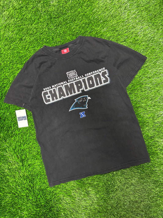 2003 Carolina Panthers NFC Champs Vintage Tee (M)
