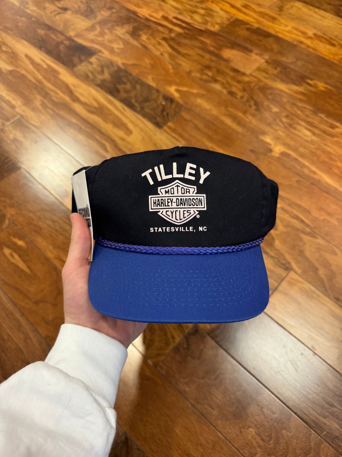 80s Harley Davidson Statesville, NC Tilley Hat (OS)